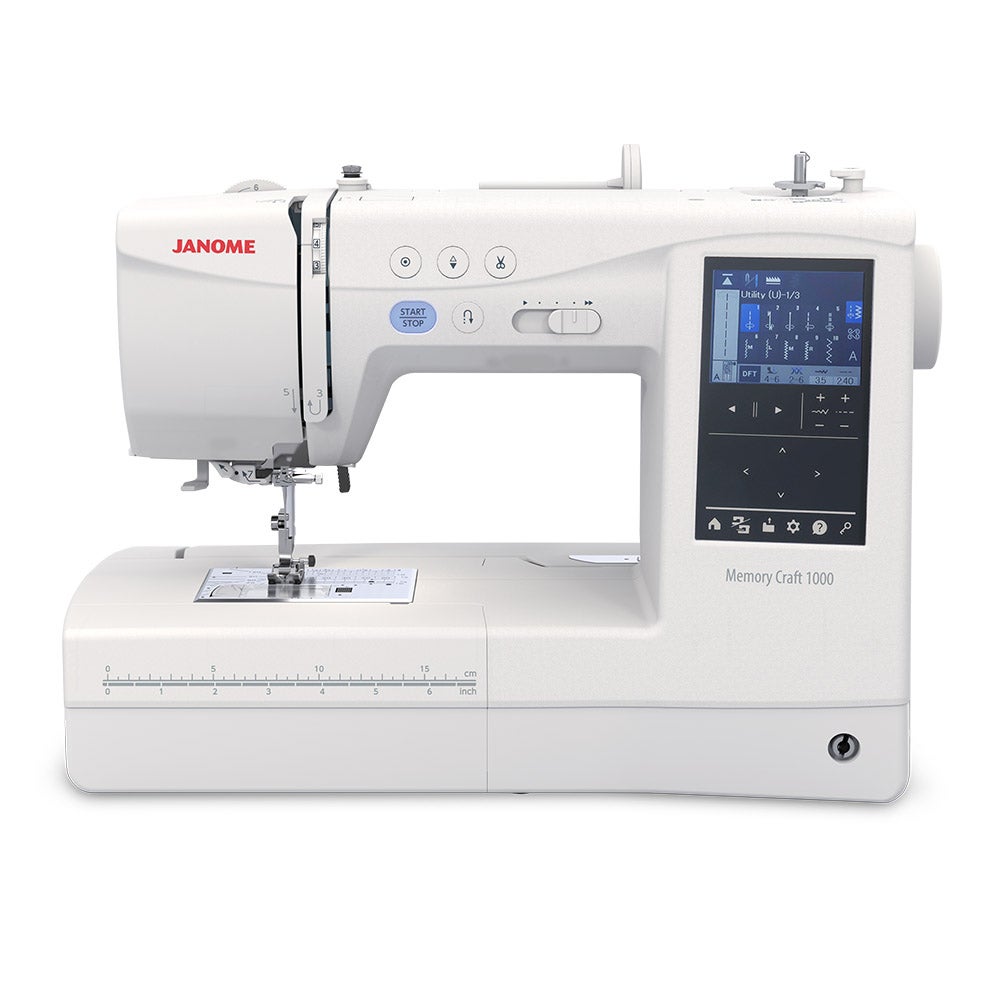 Janome Patch Janome Memory Craft 1000 Embroidery sewing machine | Apple Patch Sewing ...
