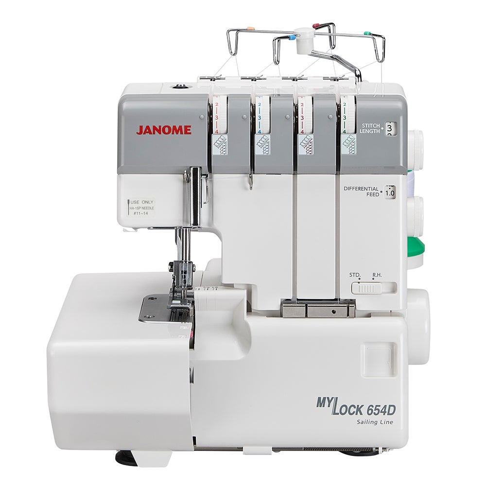 Janome Patch NEW Janome 654D Overlocker - Sailing Line Model | Apple Patch Sewing Centre