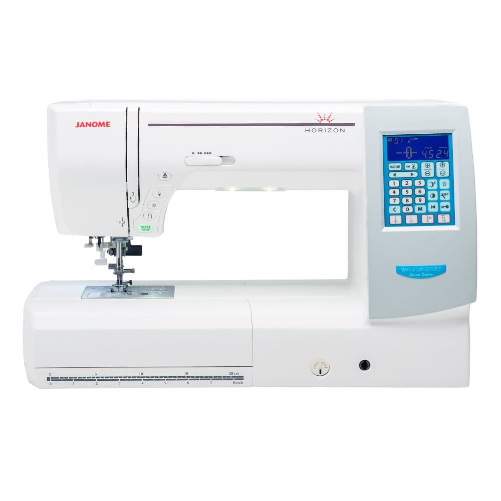 Janome Patch Janome Memory Craft 8200QCP Special Edition | Apple Patch Sewing Centre
